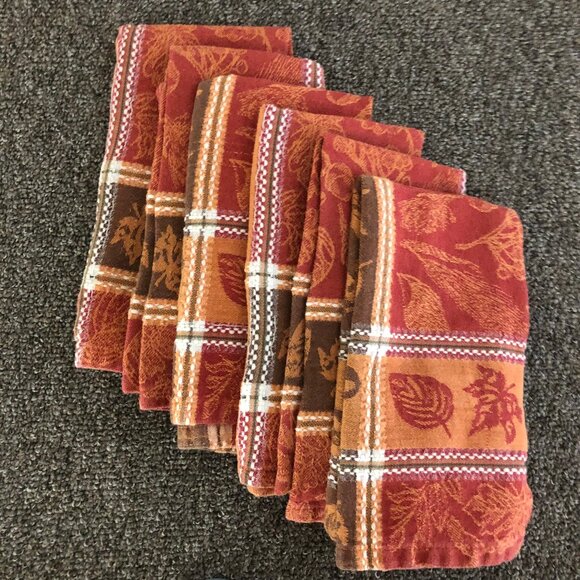 Set/6 Cotton Napkins - Picture 1 of 1